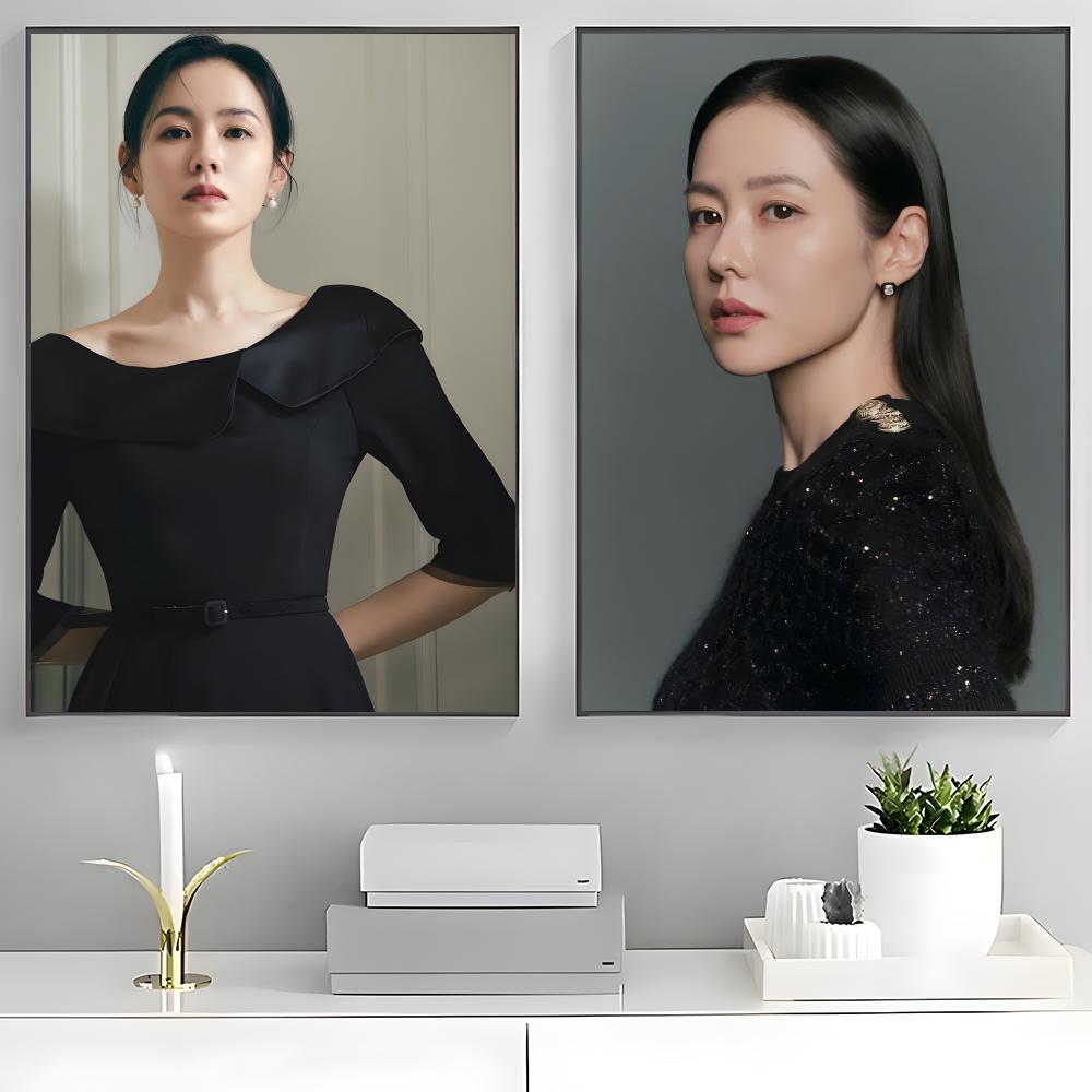 Actress Son Ye-jin Poster High - Home Office Ye ulasan dan harga
