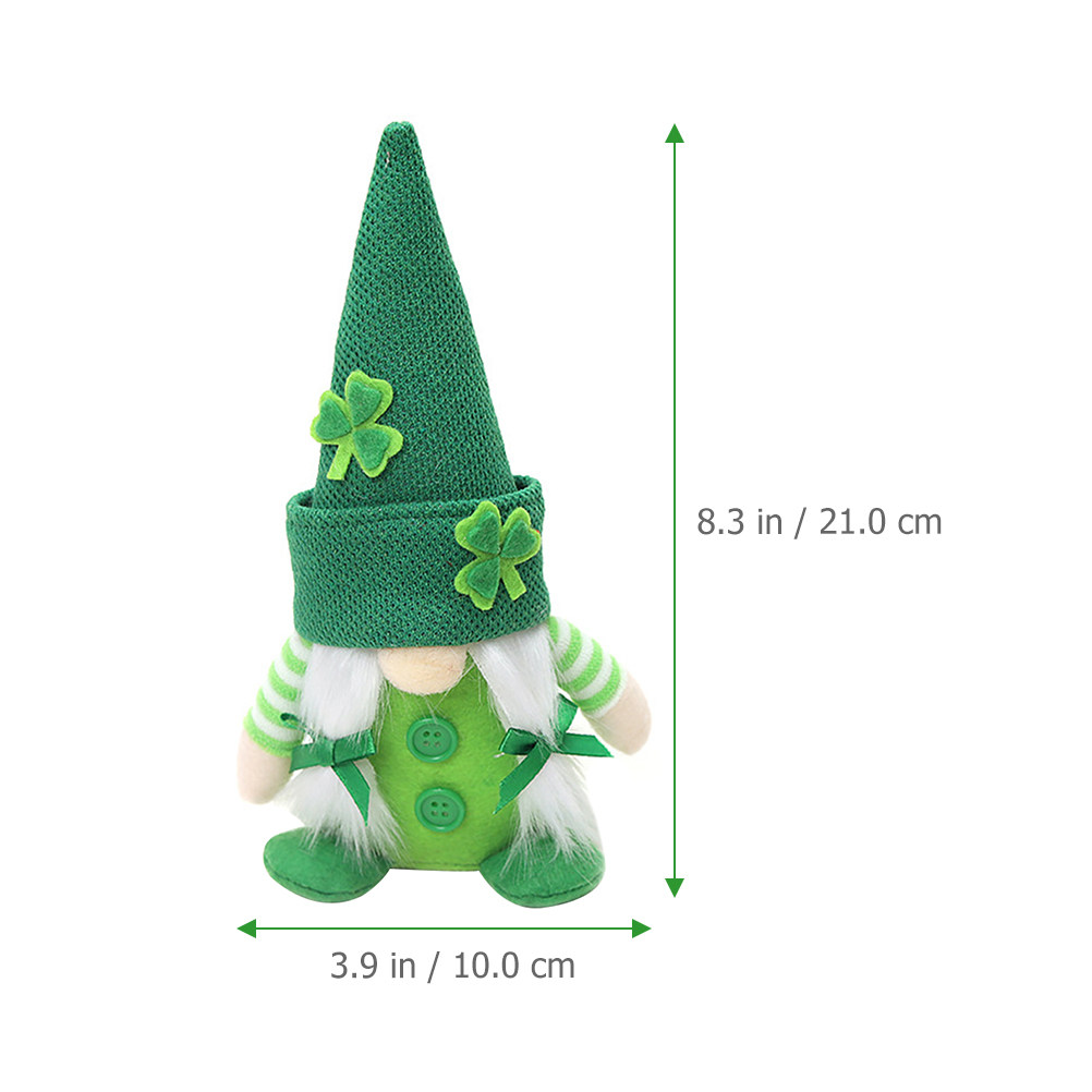 Festival Gnome Girl Shamrock D - Office Table Home ulasan dan harga